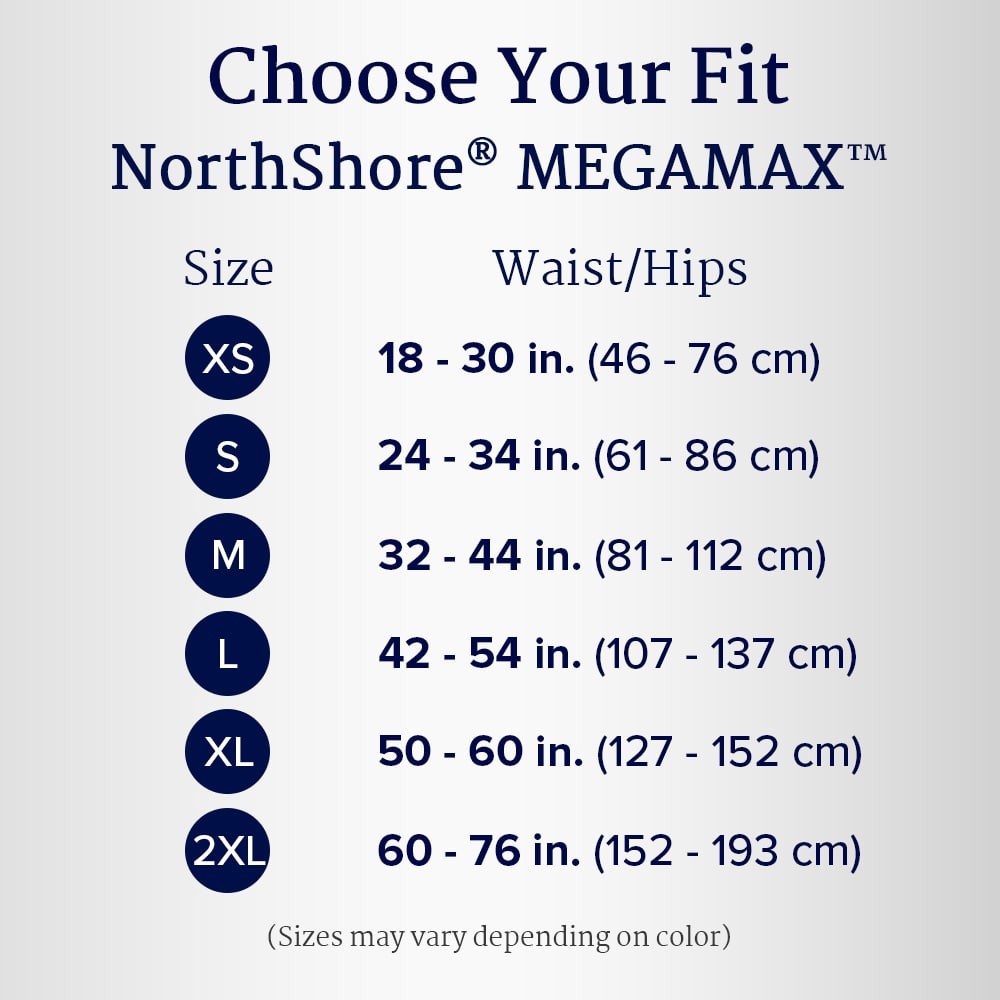 Northshore Megamax Windeln - Large - blau