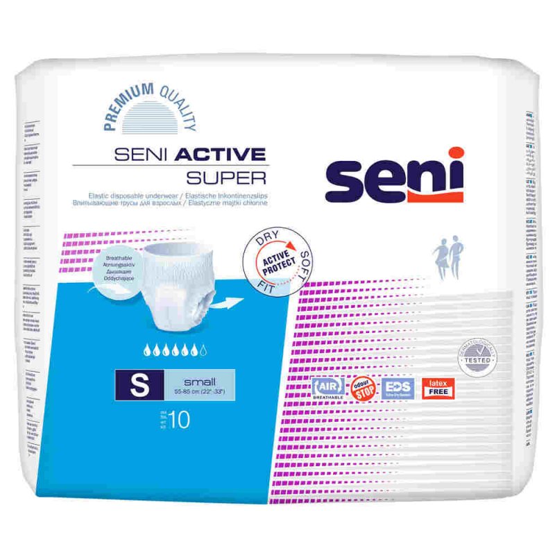 Seni Active Super - S (55 - 80 cm) - Windelpants