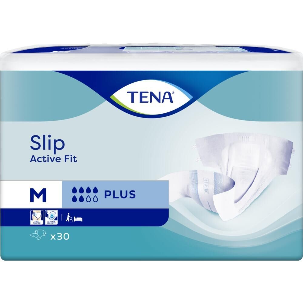 Tena Slip Active Fit Plus - Medium - Windeln mit Folie