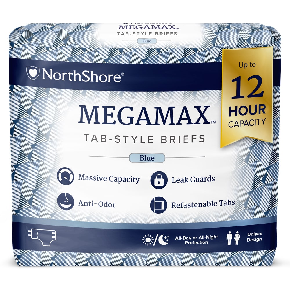 Northshore Megamax Windeln - Large - blau