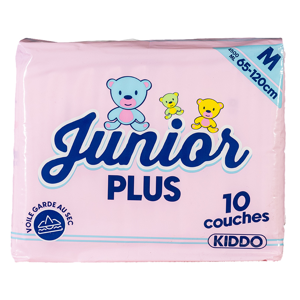 Kiddo Junior Plus Pink - bunte Erwachsenenwindel - M - Probe