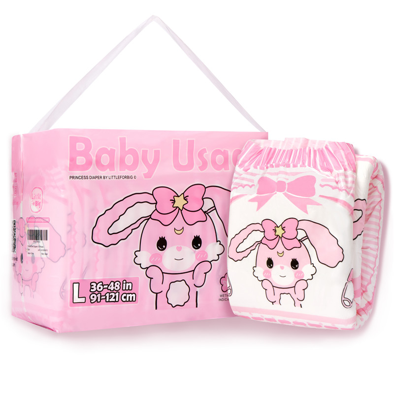 LFB Baby Usagi - Bunte Windeln für Erwachsene - L