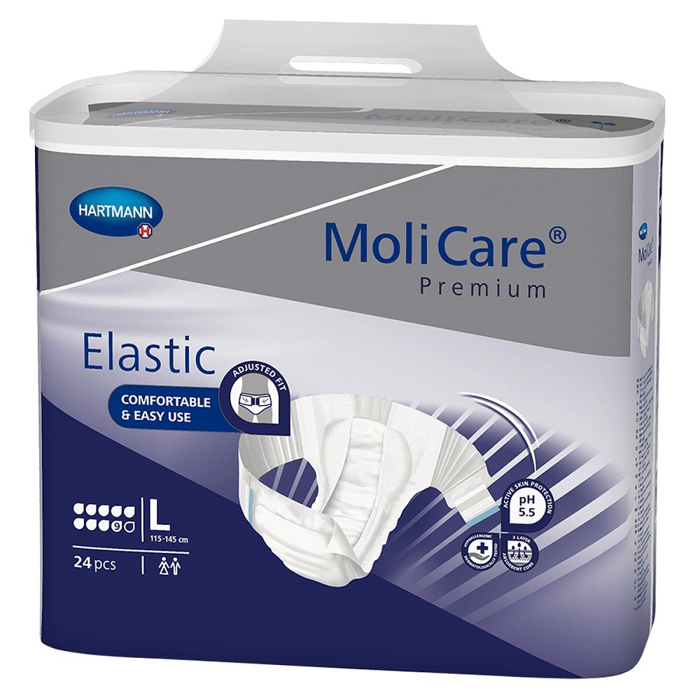 MoliCare Premium Elastic 9 Tropfen - Large - Karton