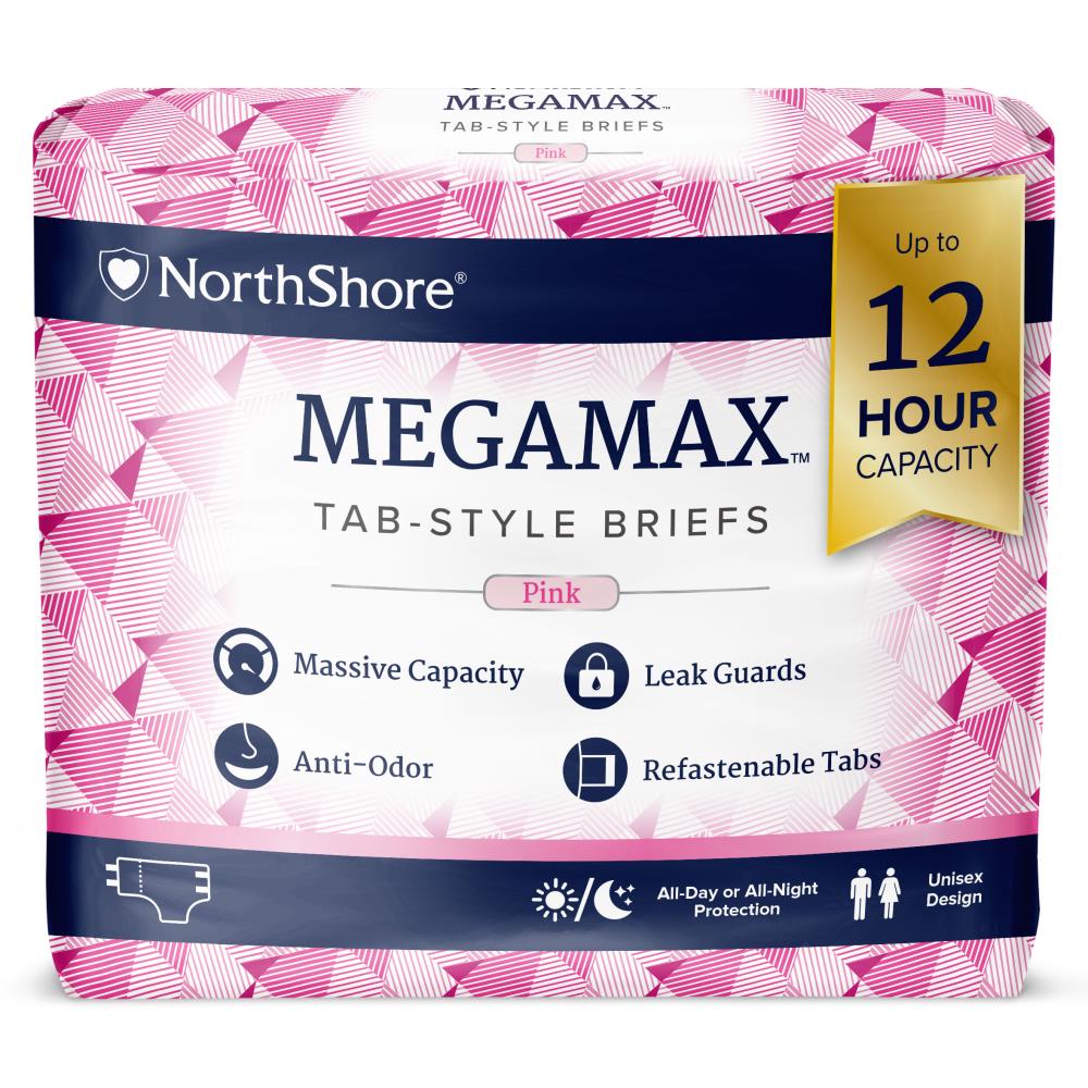 Northshore Megamax Windeln - Medium - pink